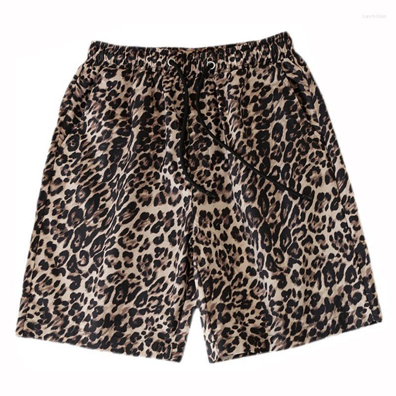 

Men' Shorts Summer Leopard Grain Board Swimming Trunks Male Home Resorts Surf Beachwear Beach Women Swimwear PantsMen' Naom22, Khaki