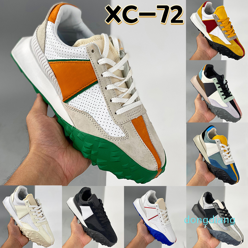 

XC-72 x Casablanca Designer casual Shoes Castlerock orange green multi-color blue yellow black white sail luxury men women sneakers trainers, 01 castlerock