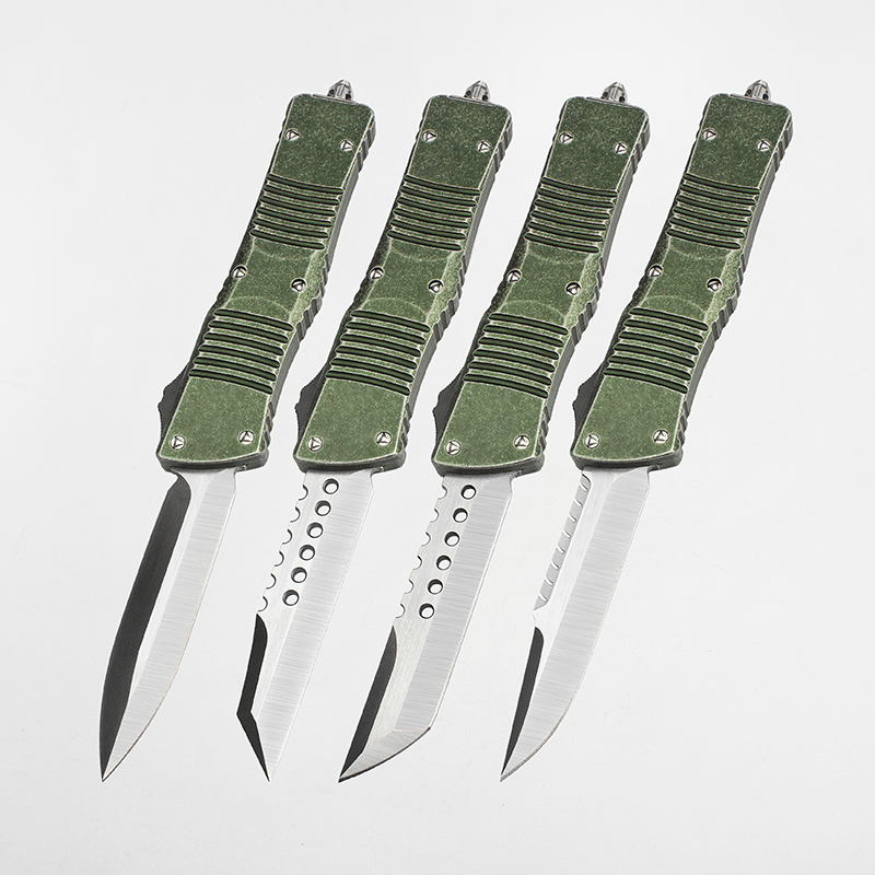 

Custom Multi Functional Knife CT Strong Tactical Pocket EDC Practical Survival Tools D2 Blade Green Aviation Aluminum Handle High Quality SUZAKU Made UT UTX85