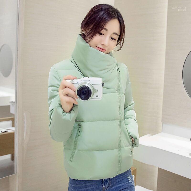 

Women's Down & Parkas Short Ins Student Korean Version Slim Fit Versatile Bread Jacket Thickened Winter Cotton Fashion Guin22, Pink