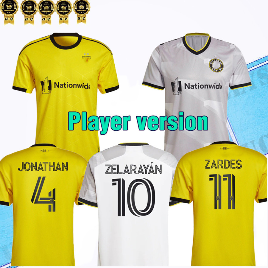 

Player version 2022 2023 Columbus Soccer Jerseys 22 23 Pedro MENSAH Zelarayan ZARDES R.WILLIAMS Santos Black football shirt