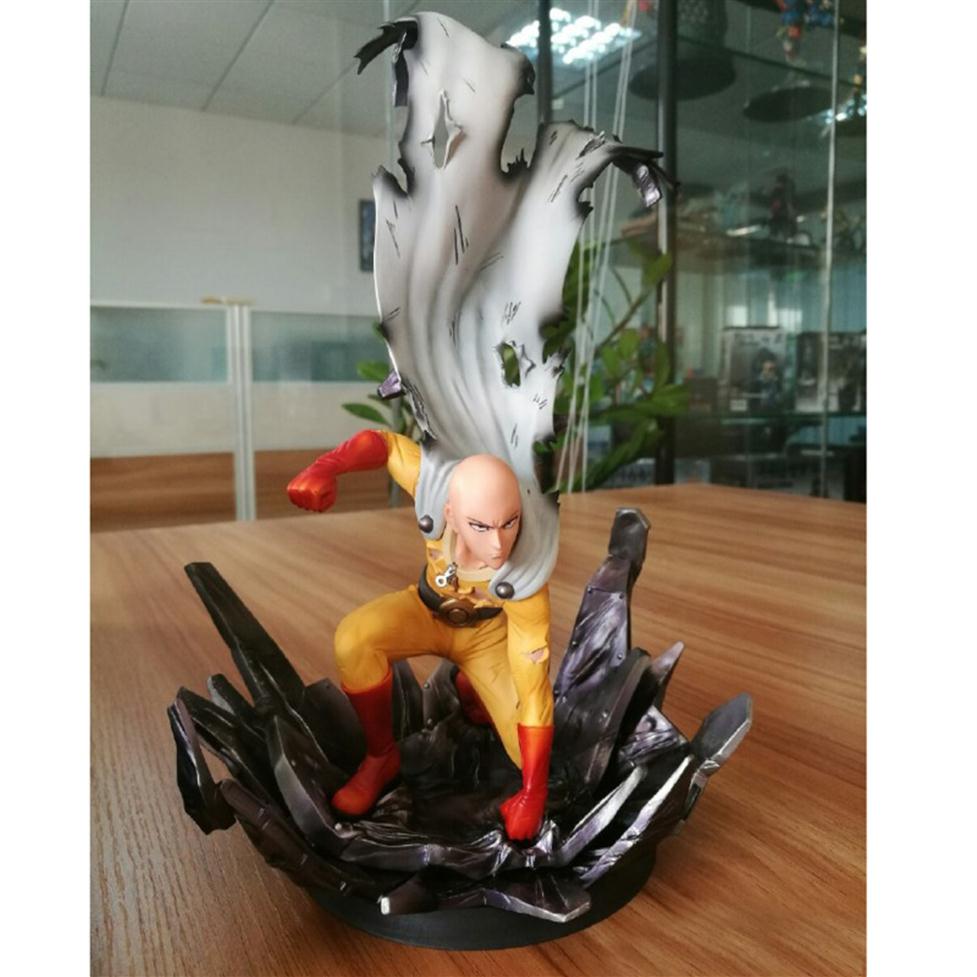 

Anime 25cm Saitama ONE PUNCH MAN PVC Statue Figure Model Collection Toys T200825287t, No box