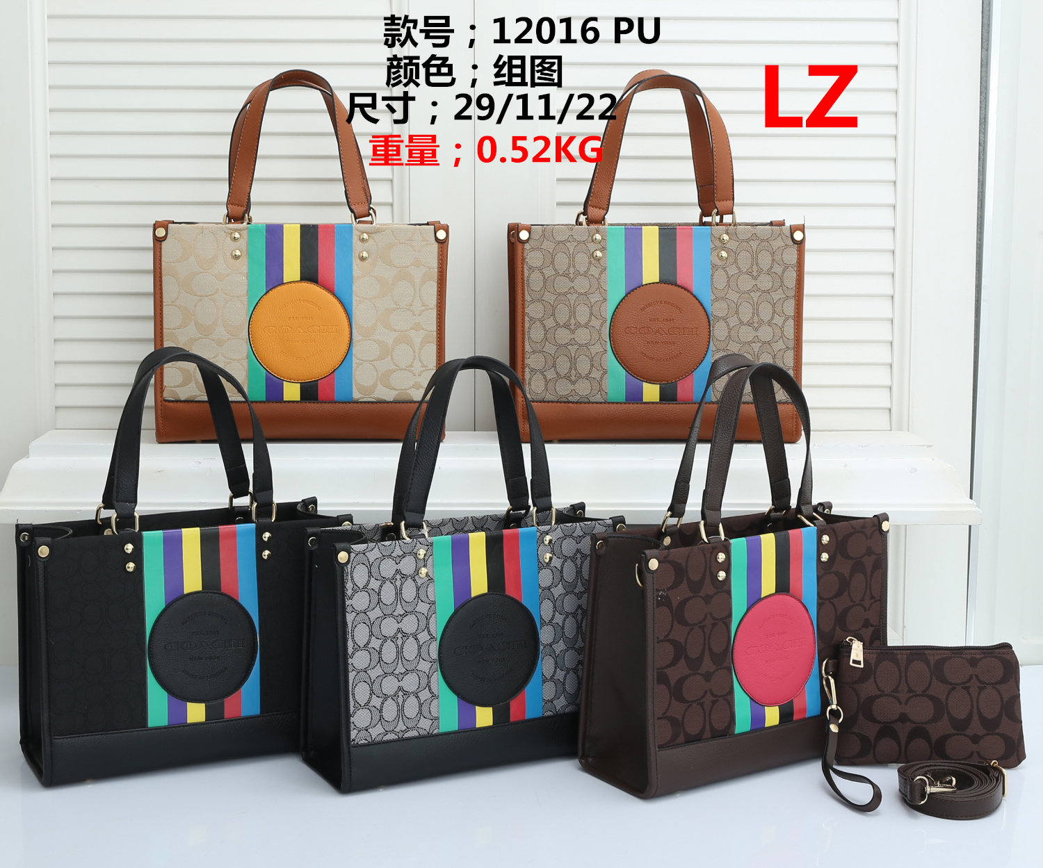 

Designers Handbag Tote Shoulder Clutch Bags Crossbody Shopping Bag Purses Letters Flowers Floral One Handle Wallet Backpack Women Handbags Totes F810, Packag bag