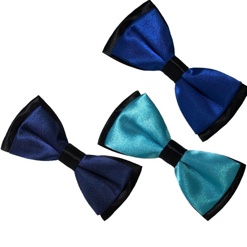 

Bow Ties 8/3/1pcs Blue Bowties Child Fashion Cravat For Children Butterfly Male Marriage Wedding Party TiesBow