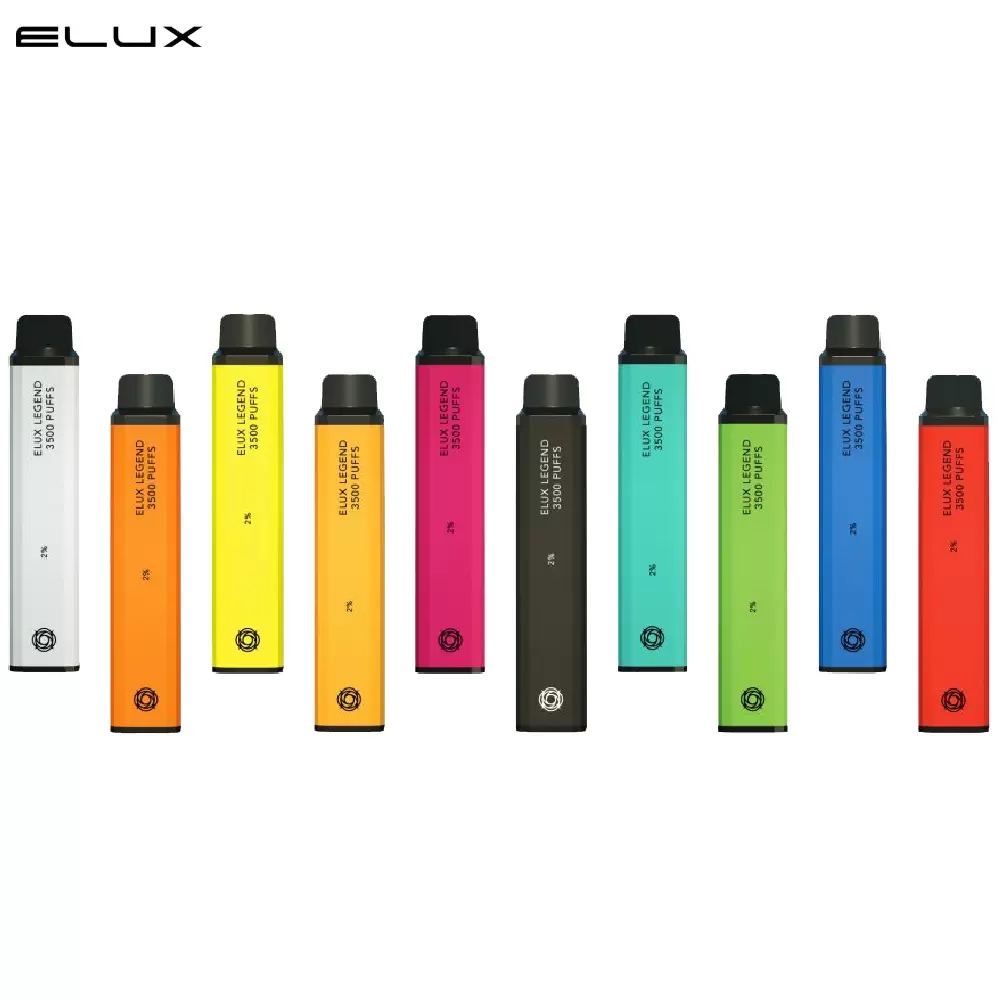 

Elux Legend 3500 Disposable E cigarettes 3500Puffs Vape Pen 1500mAh Battery Vaporizer Stick Vapor Kit 2% 10ml Pre Filled Cartridge Device geek bar elf lux bang Mesh