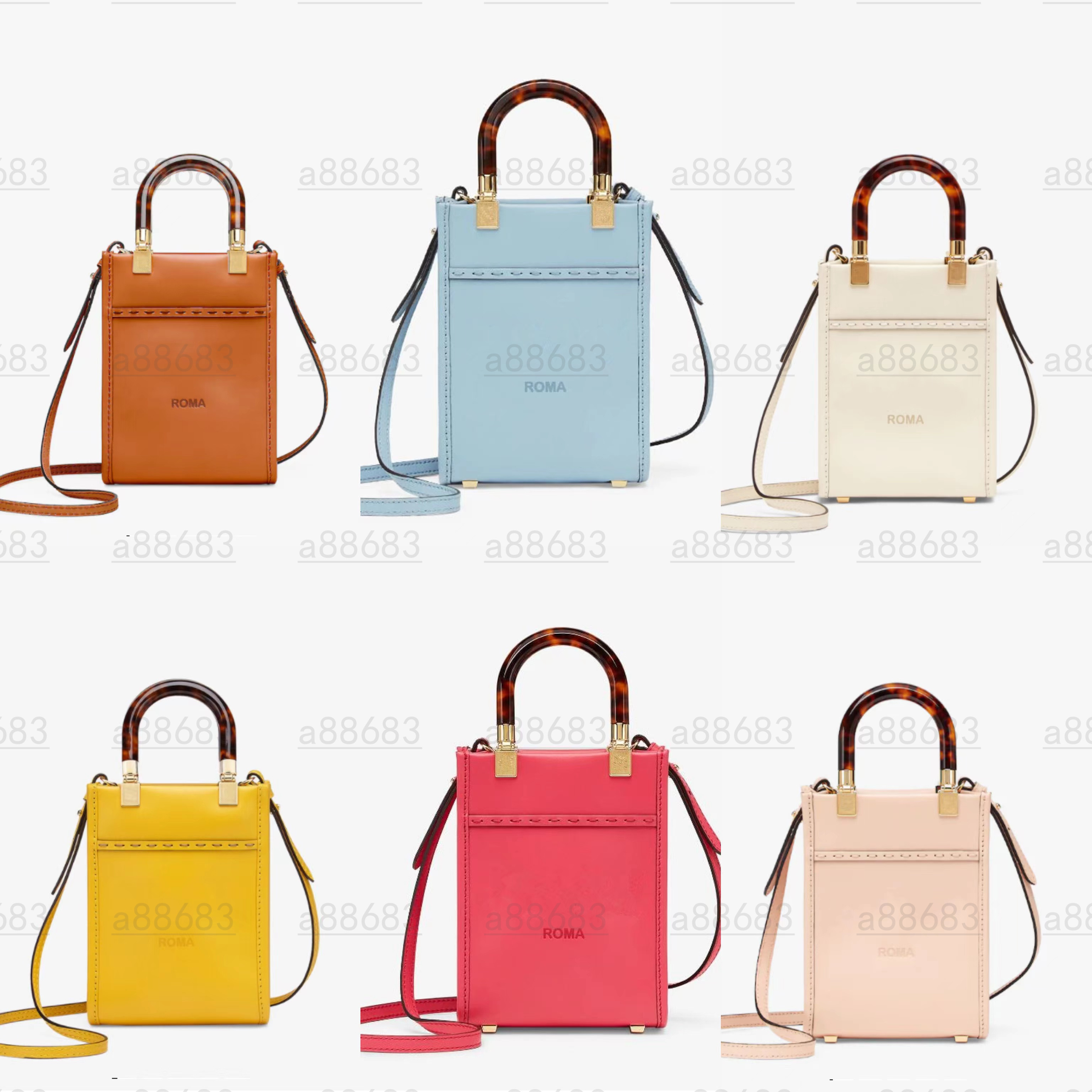 C←l│bre designer de luxe en cuir authentique Sacs de soir←e ¢ corps ¢ bandouli│re Mini Men de femme Tote Tote Presbyopie portefeuille Sunshine Po