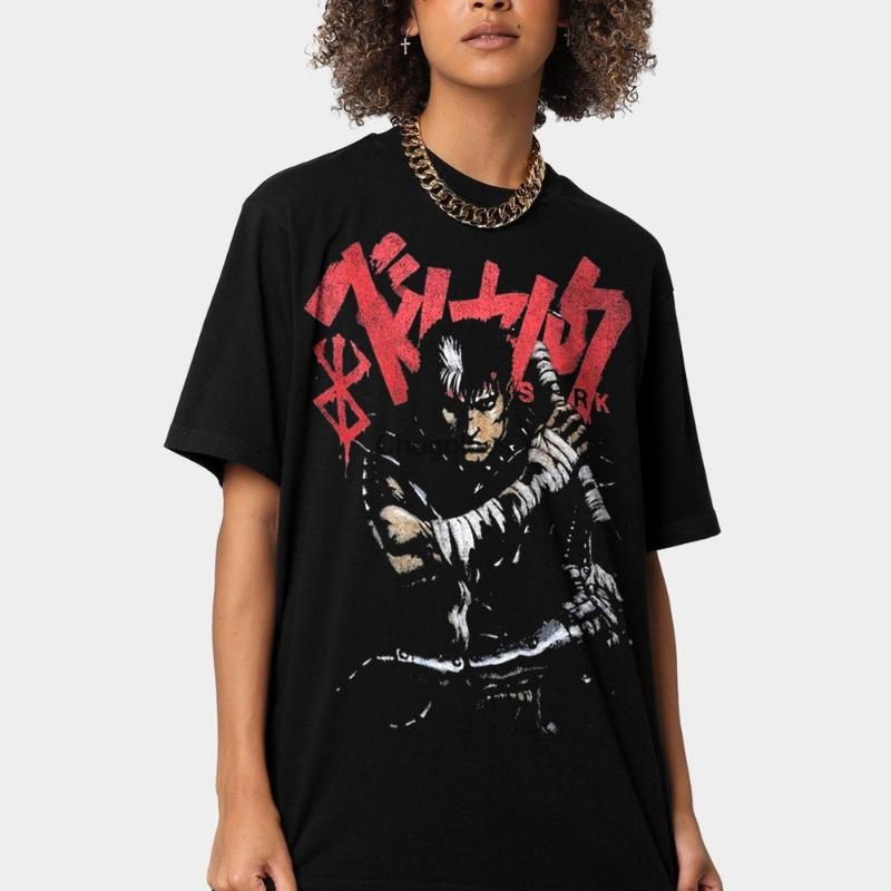 

Men' T-Shirts Berserk Anime Shirt Manga Shirts Lover Gift Fan RIP Kentaro Miura ChractersMen, Men-darkpurple