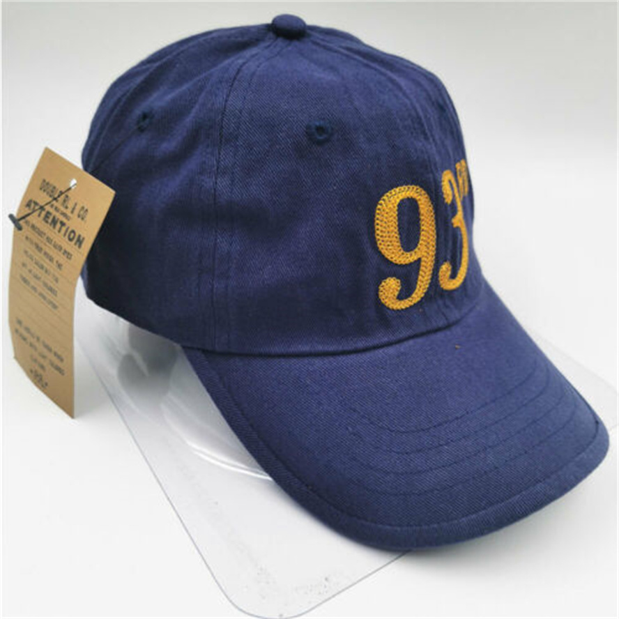 

Blue Polo RRL 93rd Division Infantry Embroidered Polo Cap Classic 100%Cotton Adjustable Cotton