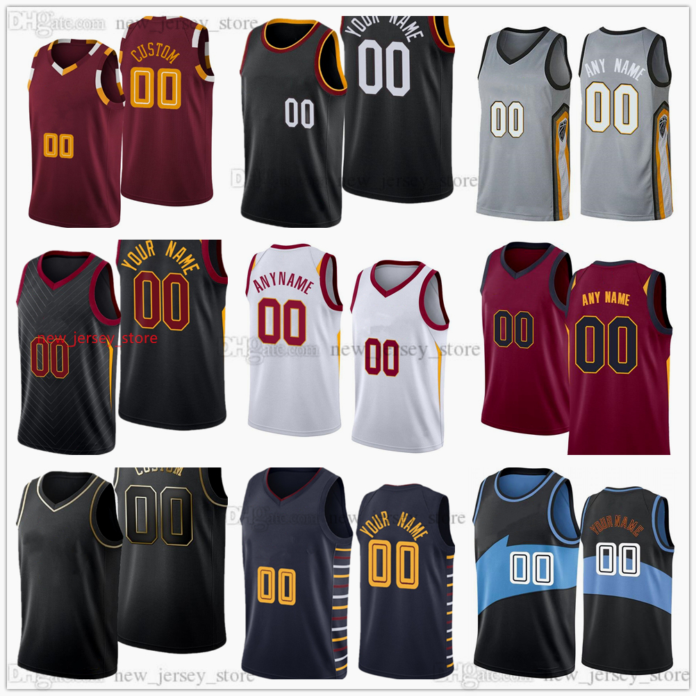 

Custom Printed Basketball 10 Darius Garland Jerseys Screen 0 Kevin 24 Lauri Love Markkanen 3 Caris LeVert 9 Dylan Windler 32 Dean Wade 8 Lamar Stevens Brandon Goodwin, Printed (with team logo)