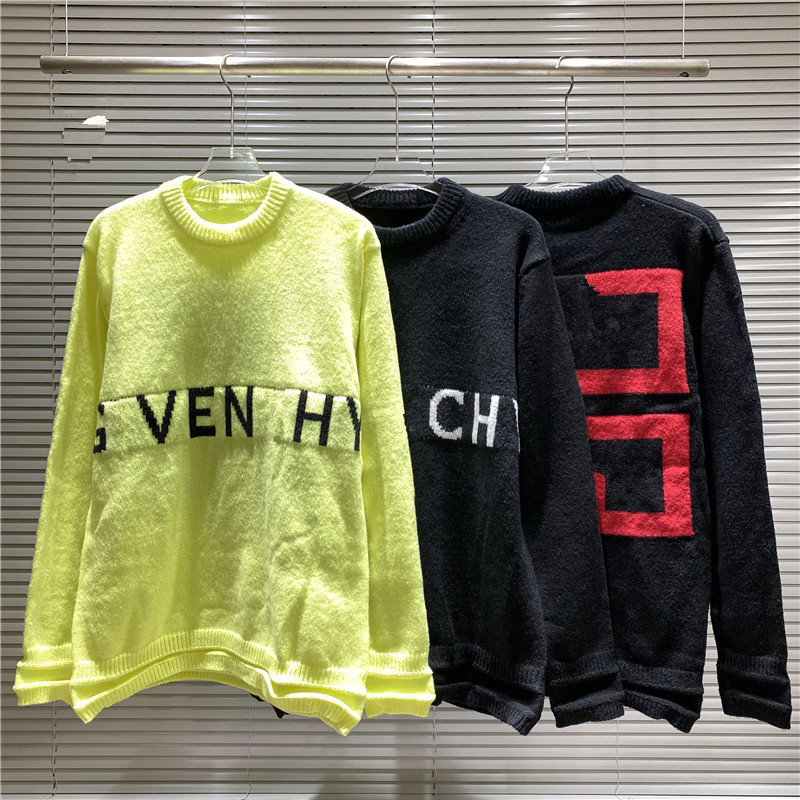 22FW Mens Womens Designers Sweater Letters Pullover Men S Hoodie Long Sleeve Sweatshirt Embroidery Knitwear Winter Clothes