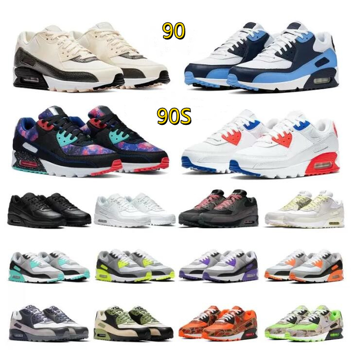 

2022 NEW men women 90 running shoes triple black Desert Camo Reverse Dancefloor Green infrared Cool Grey Volt 90s mens trainers outdoor sports sneakers eur 36-46, Please contact us