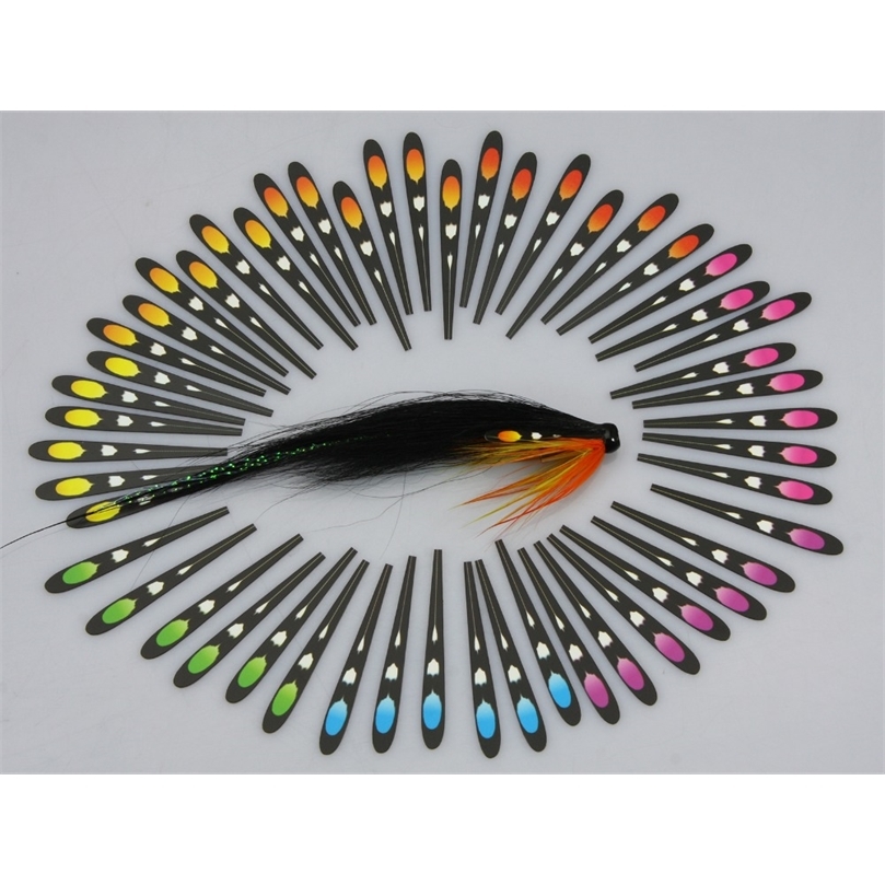 

Jungle Cock Substitute Trout And Salmon Fly Tying Material 80Pcs Per Pack 220401