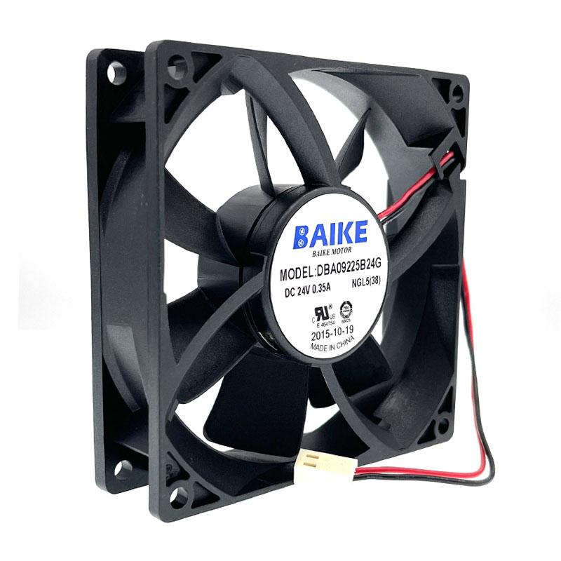 

Fans & Coolings For Baike DBA09225B24G 92mm DC 24V 4000RPM High Speed CFM Server Cooling Fan 92X92X25mm Dual Ball Bearing 74.5CFM 2Pin FansF