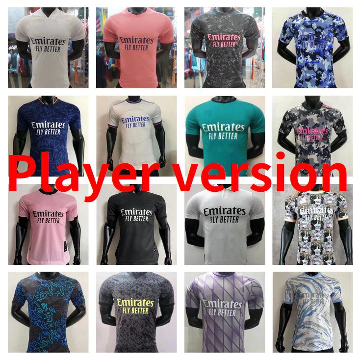 

20 21 22 23 Player Version BENZEMA REAL MADRIDS Soccer Jerseys 2021 2022 2023 MODRIC MARCELO ASENSIO HAZARD ALABA VINI JR Camavinga Maillots de football Shirt uniform