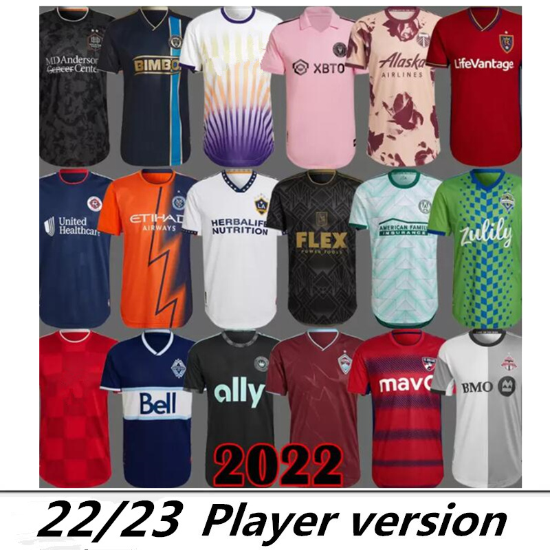 

2022 2023 MLS Players Edition Atlanta FC Miami Soccer Jersey LAFC Shirt 22 23 houston New York City Seattle Sounders Portland Timbers LA Galaxy Football Shirt