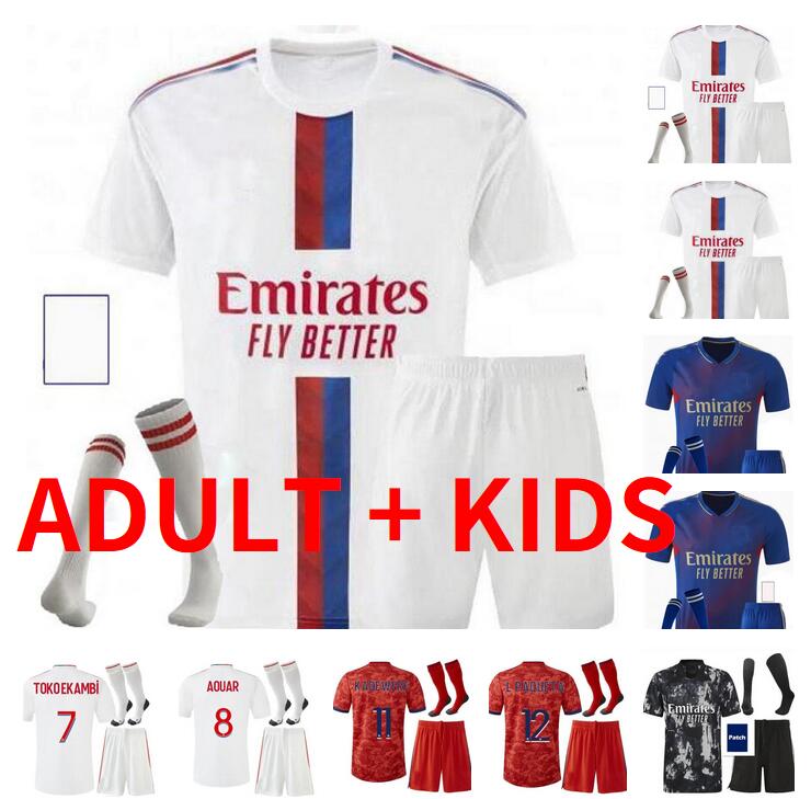 

adult kits 22 23 Maillot Lyonnais 4th Soccer Jersey 2022 2023 DembElE 9 OL digital TOKO EKAMBI CHERKI AOUAR Lyon PAQUETA Denayer Ndombele football shirts men kids kit, 21/22
