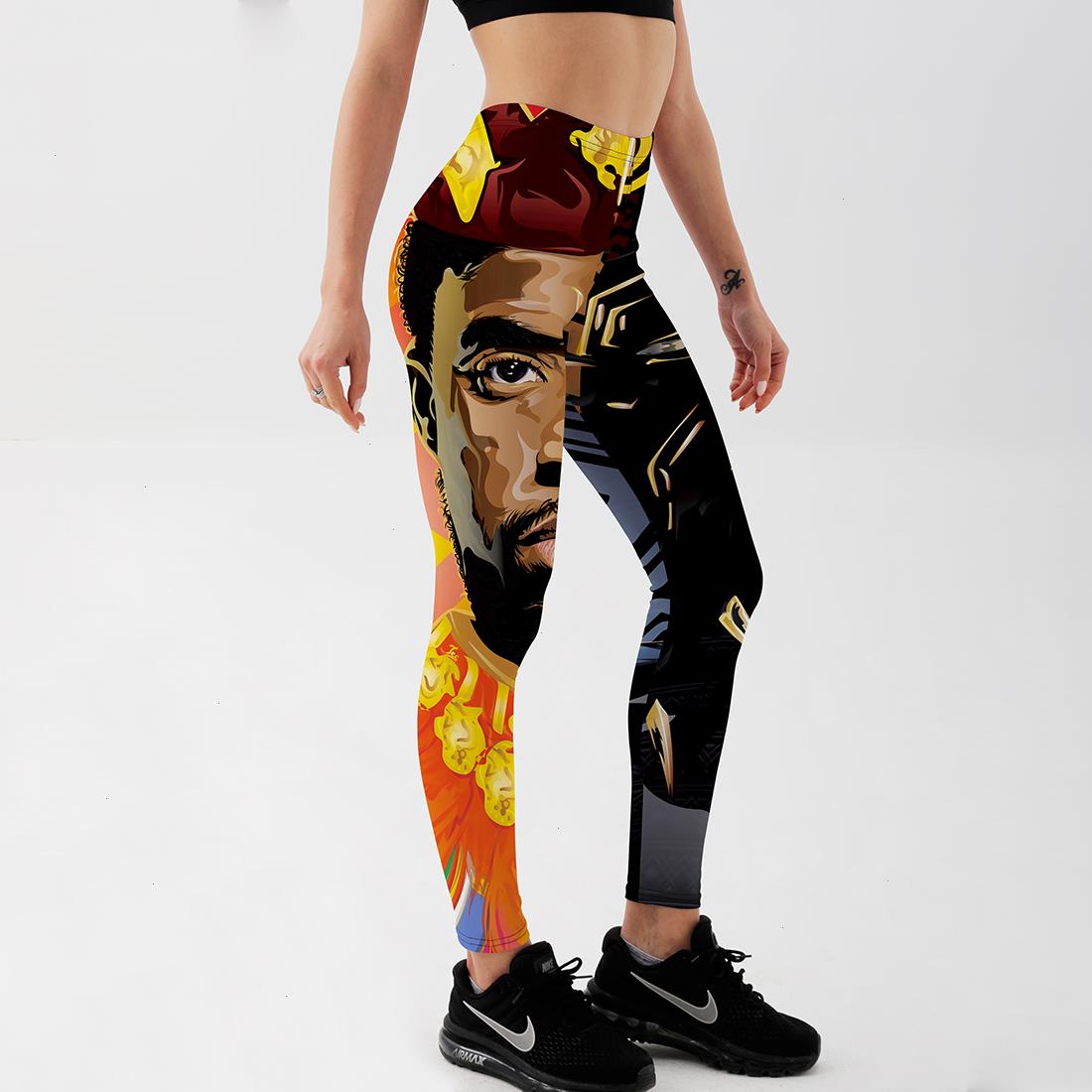 

Women Leggings For Fitness Push Up Sexy Digital Print Black Panther Avatar Superhero Feamle Workout Legging, Lgs-4213
