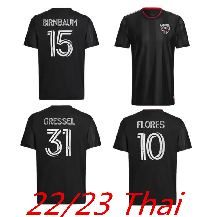 

MLS 2022 2023 Washington DC United Soccer Jersey 16 PEREZ 4 HINES-IKE 13 BRILLANT 5 MORENO 31 GRESSEL CANOUSE ROONEY Football Shirt 999, Yellow