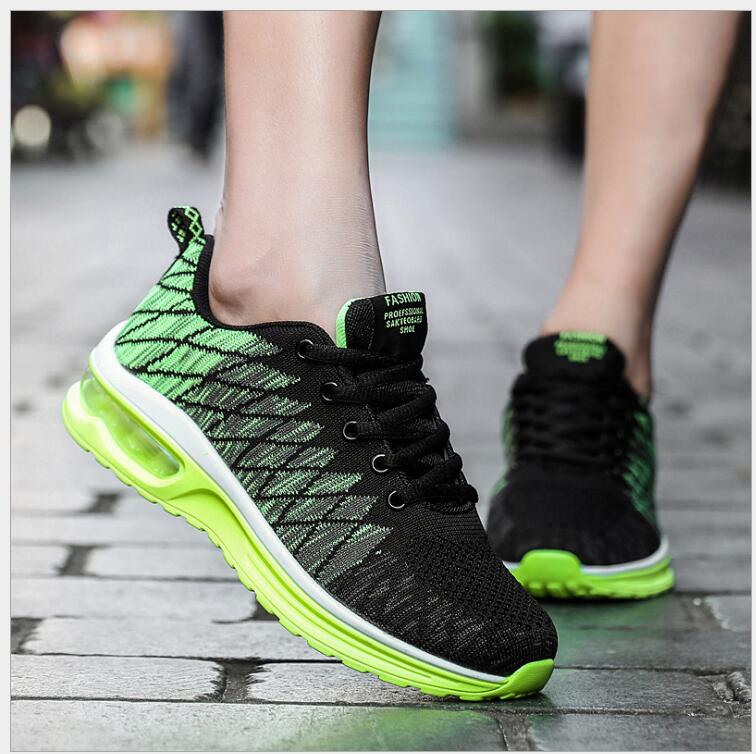 

Mens Professional Air Cushion Mesh Breathable Running Shoes Basketball Shoes Fashion Outdoor Women Trekking Sneaker, W1