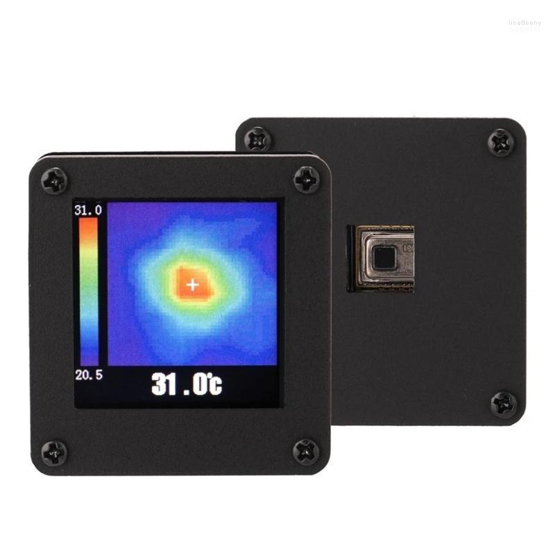 Caméras Mini imageur thermique infrarouge portatif AMG8833 Capteur de température infrarouge de poche 8x8 Détection la plus éloignée de 7 m / 23