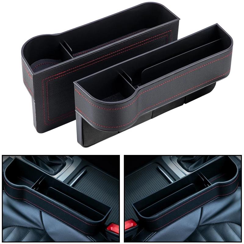 

Car Organizer Seat Crevice Storage Box Gap Slit Pocket Catcher Universal Card Phone