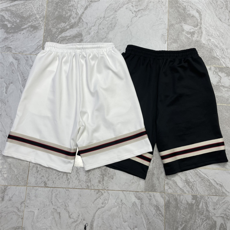 

Summer Couple Sports Shorts Embroidered Letter Men Outwears Shorts Gym Swimming Pants Beach Shorts, Black