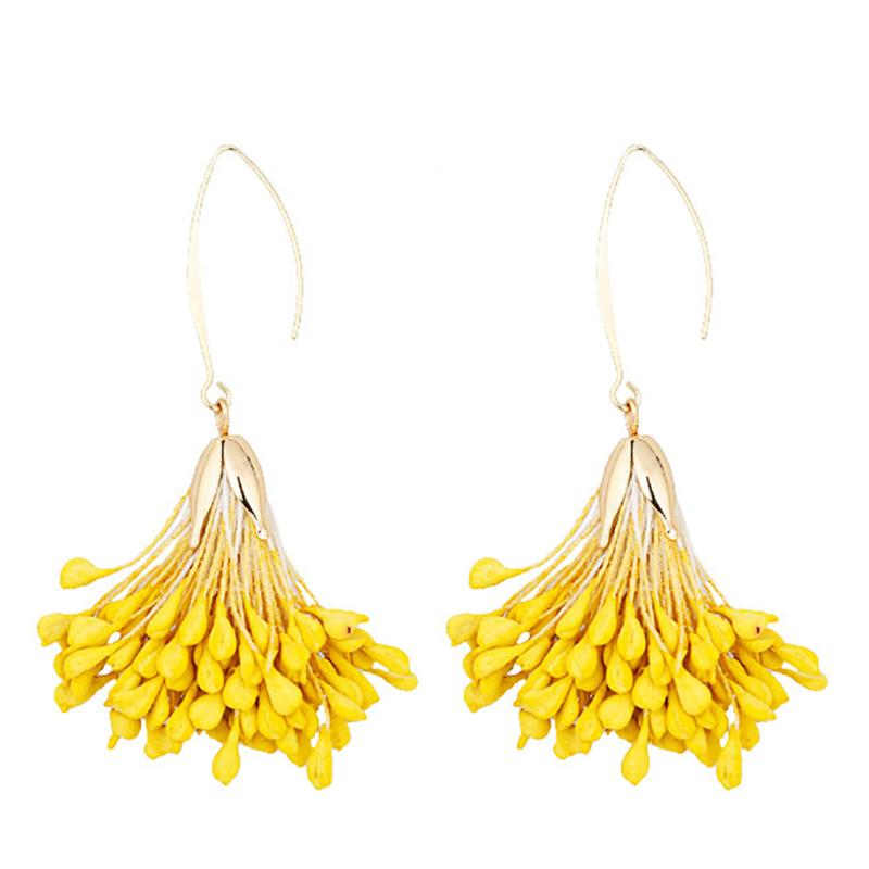 

Dangle & Chandelier Women Drop Earrings Fashion Creative Dried Flower Charm EarringsDangle