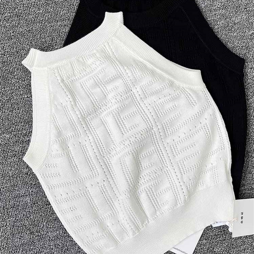 

HELIAR Women Round Neck Halter Tops Sexy Knitted Hollow Out Ribbed Y2K Crop Off Shoulder Cute Summer 220607, Black