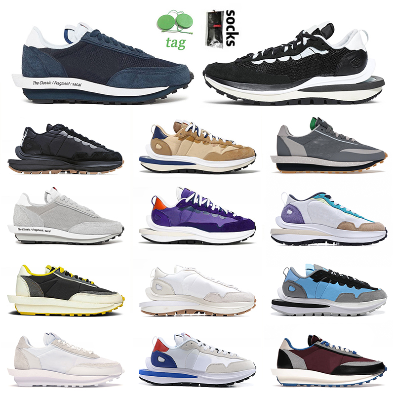 

Wholesale LD Waffle Running Shoes Vaporwaffle Pegasus Mens Women Fragment Pure Platinum Black Gum Sesame Blue Void Cool Grey Sail White Nylon Sports Sneakers 36-45, B7 navy blue 40-45