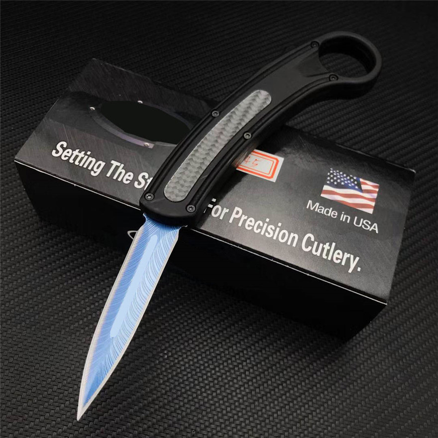 

MT! BM Karambit automatic Bird claw knife 440c blade Alloy handle double action outdoor cold steel camping Self Defense EDC survival AUTO knifes A07 BM42