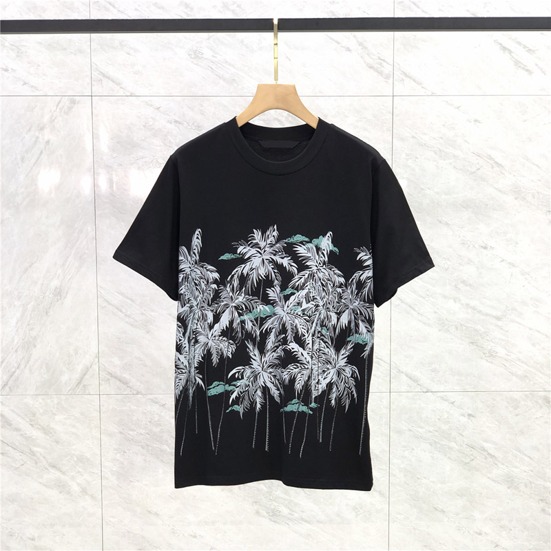 

22fw Spring Summer USA High Quality T shirts Short Sleeve Mens Tshirt Women Clothes Fashion Cotton Tee