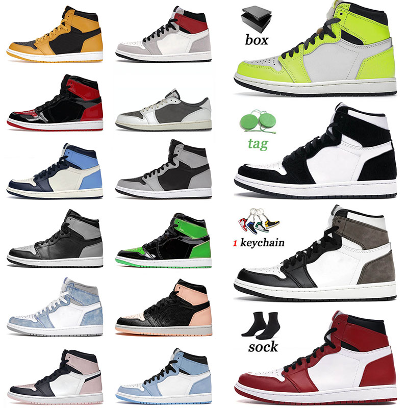 

Authentic Top Jumpman 1 1s High Mens Basketball Shoes Visionaire Twist Dark Mocha Chicago Low Grey Fog Bordeaux Carbon Fiber Men Women Sneakers Sports, C2 bordeaux 40-47