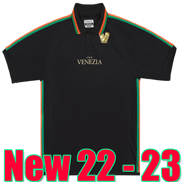 

22 23 Venezia FC Soccer Jerseys home Black ARAMU FORTE Venice 2022 2023 BUSIO Okereke Henry Football Shirts Adukt Kids Kit Uniforms top, Men home