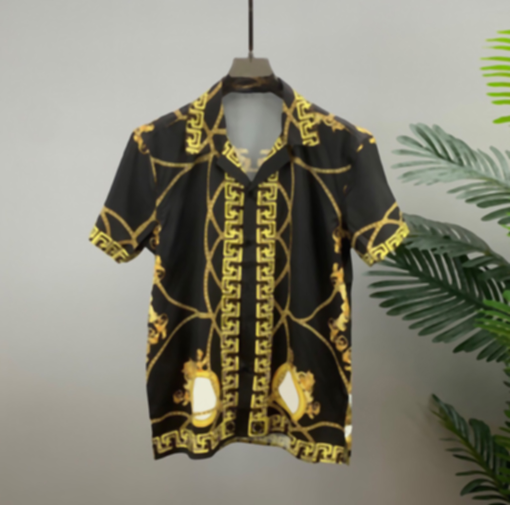 Chemises de mode Hawaii 3D Lettre florale imprimé hommes chemises décontractées de style bowling créateur d'été à manches courtes