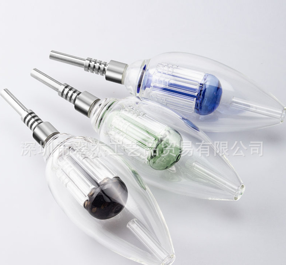 

Glass cigarette fittings personalized creative pipe set