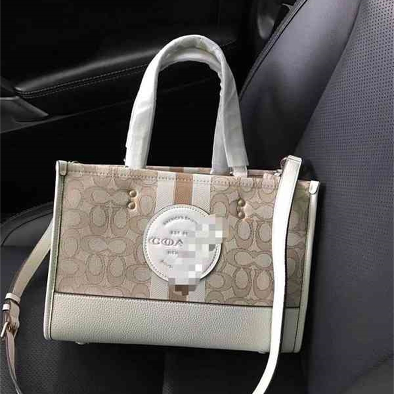 

Designer Bags coac 22 New Dempsey Canvas Field Tote22 and 30 Shopping One Shoulder Messenger Yzl, Field 22