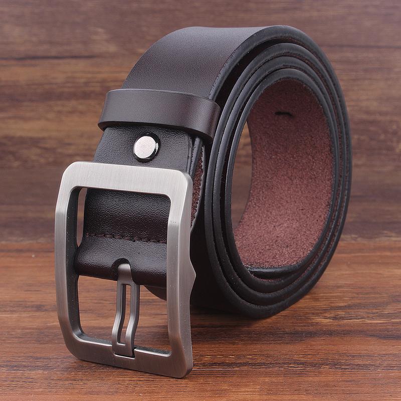

Belts Arrival Belt For Men Fashion Leather Male Strap Waistband 2022 Genuine, Black