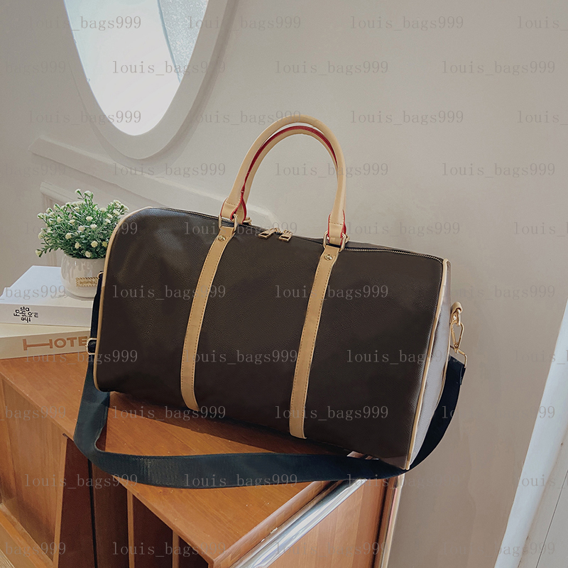 Top Quality Men Duffle Totes Bag Women Travel Bags Hand Luggage Travel Bags Mens Pu Leather Handbags Large CrossBody Bags