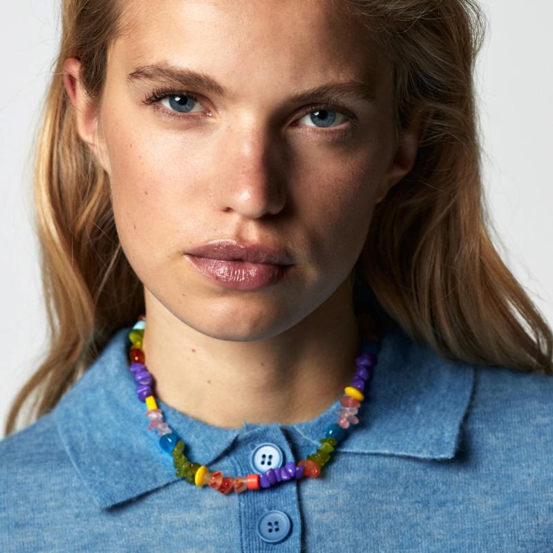 

Pendant Necklaces Vedawas Fashion Pearl Nature Stone Necklace For Women Boho Multicolored Handmade Beaded Collar Choker Holiday JewelryPenda