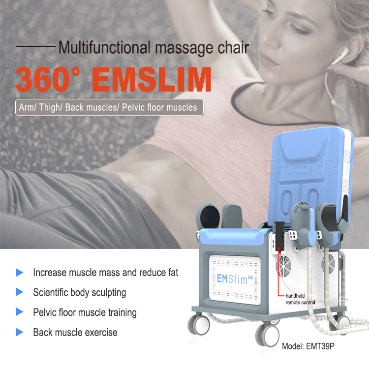 

2022 New Arrival 7 Tesla Emslim 360 HIEMT+RF Neo slimming machine EMS muscle sculpt Building muscle stimulation weight loss EMS-Chair Pelvic Floor repaired equipment