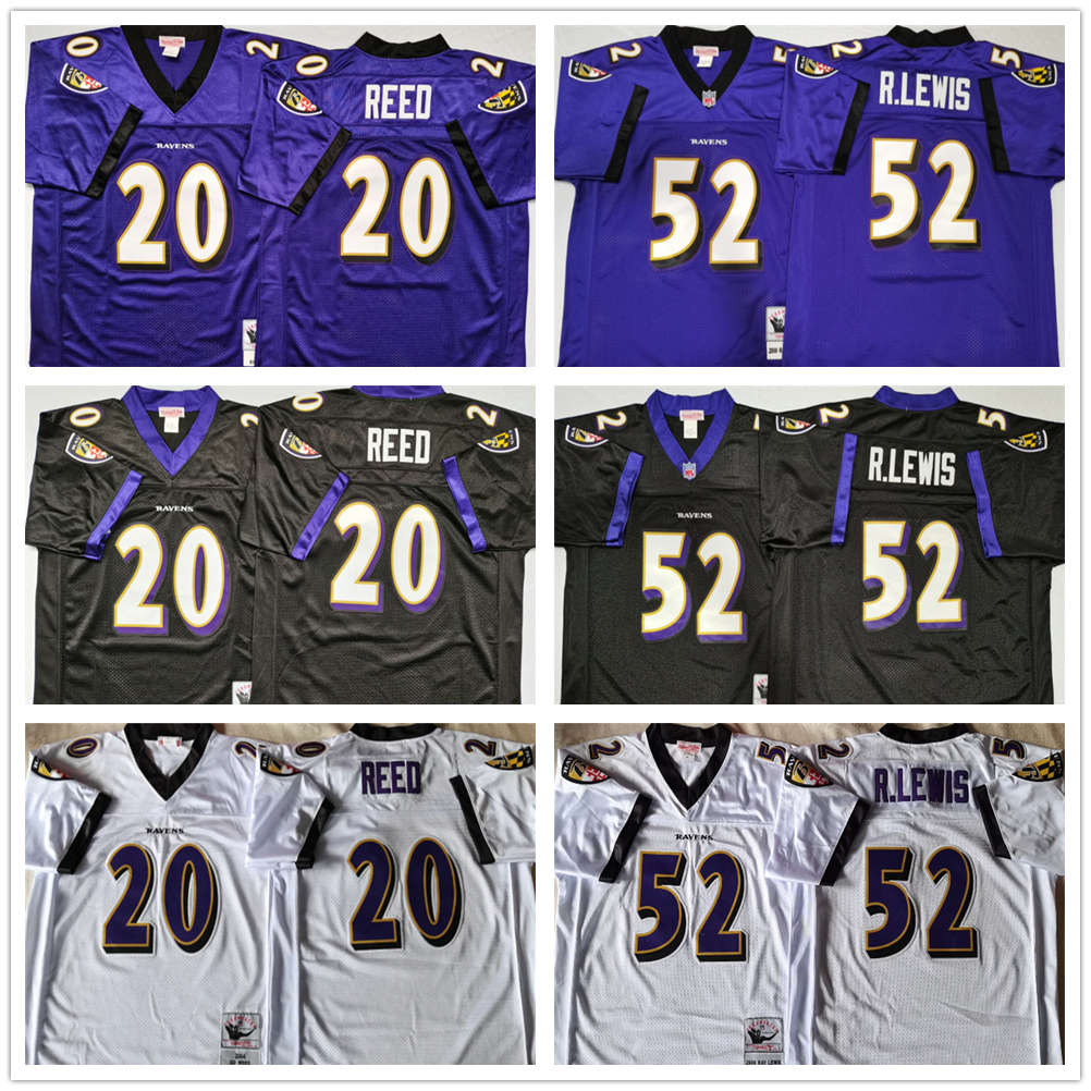 

NCAA 75th Vintage Football 20 Reed 52 Lewis Jerseys Men Women Kids, Same as picture