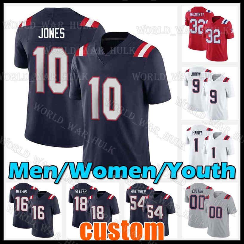 

Mac Jones Jersey 1 DeVante Parker Football 2 Jalen Mills 7 Jake Bailey Rhamondre Stevenson David Andrews Tyquan Thornton Christian Barmore Kendrick Bourne Tre Nixon, Custom new youth(a g)