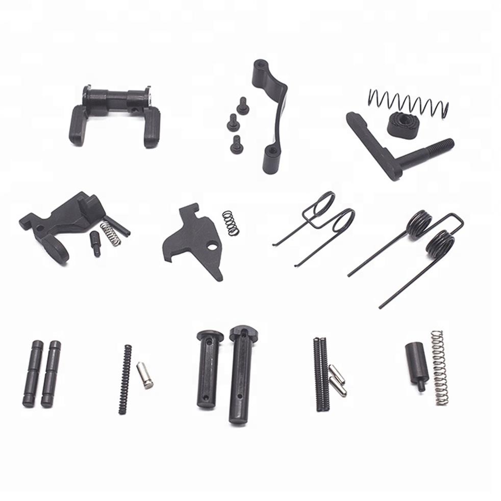 

Tactical Mil-Spec Enhanced AR15 lower Parts Kit Fit For 223 / 5.56240D, Black