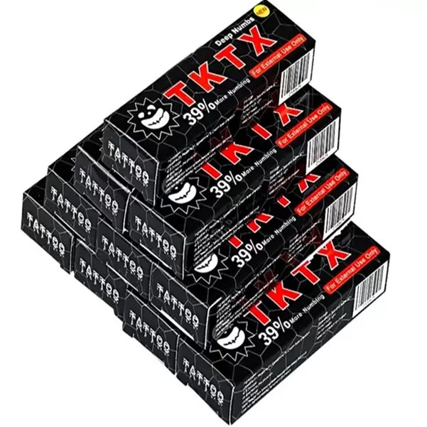 

Beauty Items TKTX 39% 40% Deepest Numbing Strong Numb Cream For Tattoo