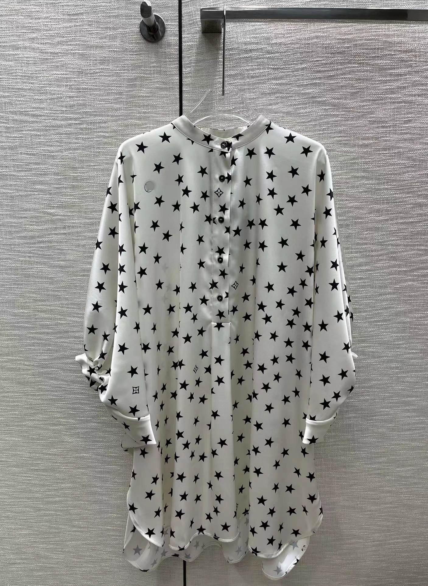 

Milan Runway Dress 2022 Autumn Stand Collar 1/2 Sleeve Fashion Designer Dresses Brand Same Style Dress 0706-09, Customize