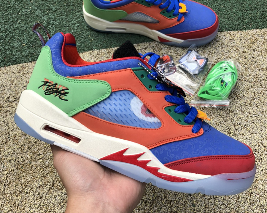 

Jumpman Low Doernbecher Basketball Shoes Hyper Royal/Orange Good Quality Outdoor Trainers Sports Sneaker With Original Box, #1