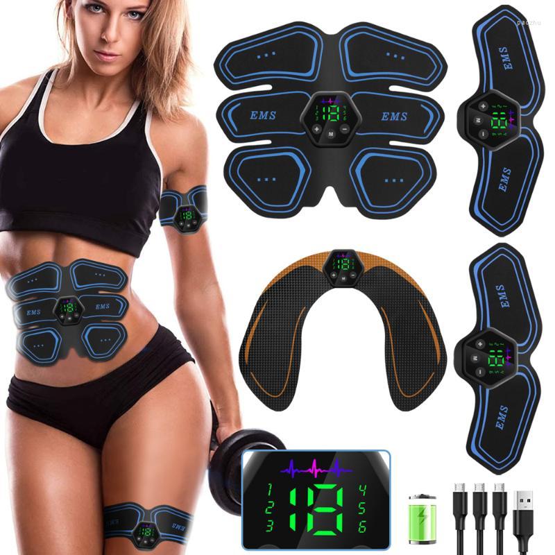 

Electric Massagers Eletric Muscle Stimulator LCD Display Abdominal Hip Trainer Fitness Training Body Weight Loss Sliming Machine Waist