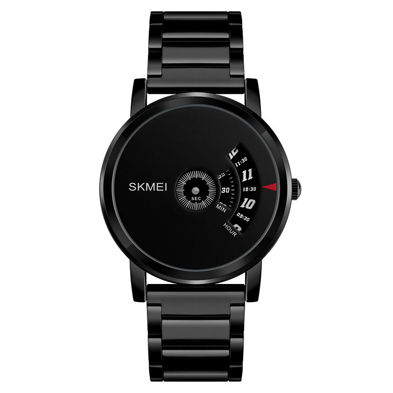 

TK-Men's Skeleton Unscaled Simple Quartz Watch Wristwatches montre de luxe, Color 1