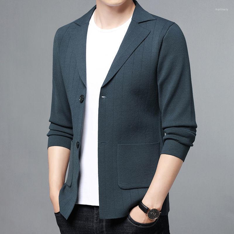 

Men's Sweaters Sweater Street Wear Fashion Coat Male Spring Autumn Cardigan Men With Pocket Knitting Casual Style Clothing L27Men's Mari22, Black