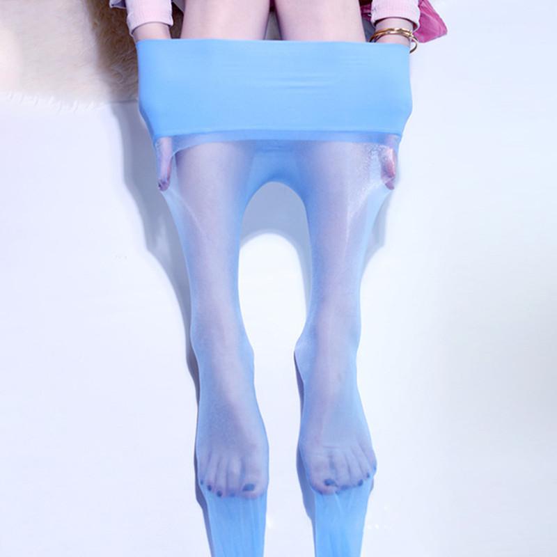 

Socks & Hosiery Seamless 5D Ultra-thin Pantyhose Sexy Women Tight Oil Shiny Stocking Transparent Breathable Tear-resistance ClubwearSocks, Black